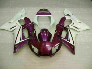 Carenado Yamaha R6 98-02 - Púrpura Blanco
