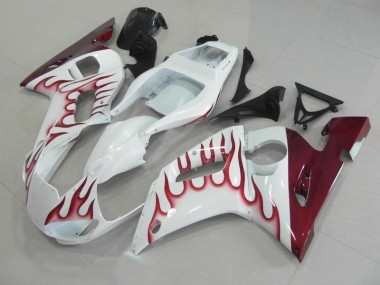 Carenado Yamaha R6 98-02 - Rojo Llama