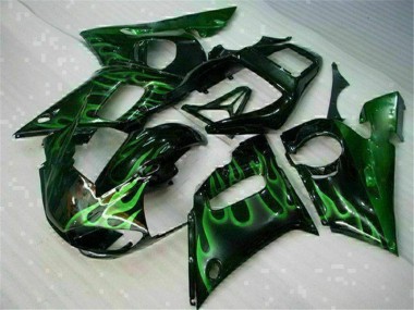 Carenado Yamaha R6 98-02 - Verde Negro