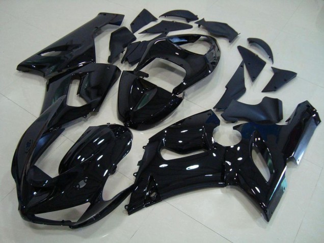Carenados Kawasaki ZX6R 05-06 - Brillante Negro Carenados Kawasaki ZX6R 05-06 - Brillante Negro