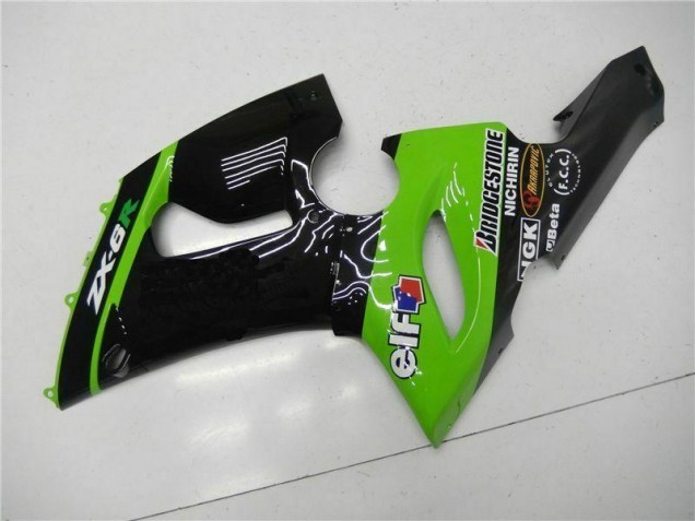 Carenados Kawasaki ZX6R 05-06 - Verde Carenados Kawasaki ZX6R 05-06 - Verde