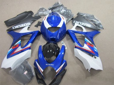 Carenados Suzuki GSXR 1000 K7 07-08 - Azul Blanco