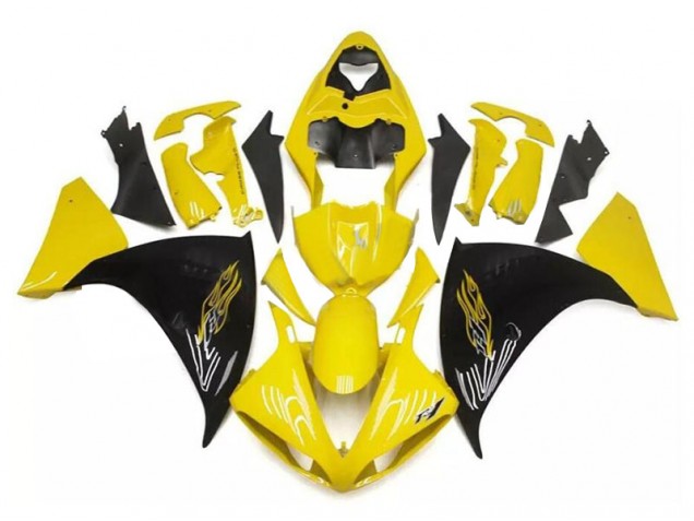 Carenados Yamaha R1 09-11 - Amarillo Negro Carenados Yamaha R1 09-11 - Amarillo Negro