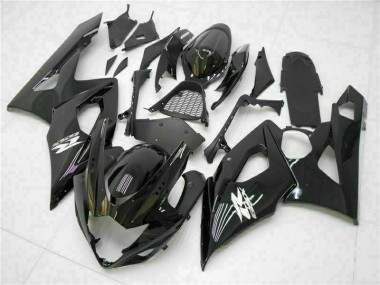Carrocería Suzuki GSXR 1000 K5 05-06 - Brillante Negro
