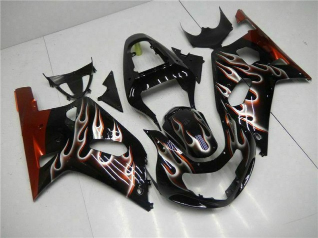 Carrocería Suzuki GSXR 600 / 750 K1 K2 K3 01-03 - Negro Carrocería Suzuki GSXR 600 / 750 K1 K2 K3 01-03 - Negro