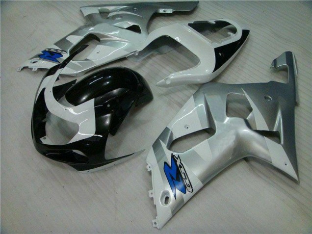 Carrocería Suzuki GSXR 600 / 750 K1 K2 K3 01-03 - Plata Negro Carrocería Suzuki GSXR 600 / 750 K1 K2 K3 01-03 - Plata Negro