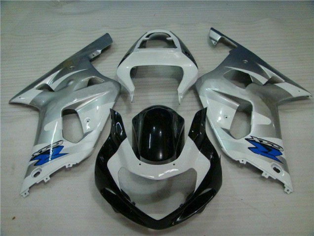 Carrocería Suzuki GSXR 600 / 750 K1 K2 K3 01-03 - Plata Negro Carrocería Suzuki GSXR 600 / 750 K1 K2 K3 01-03 - Plata Negro