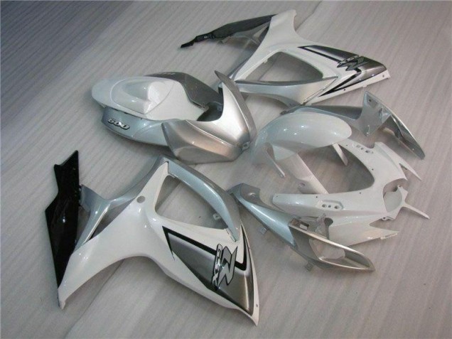 Carrocería Suzuki GSXR 600 / 750 K6 06-07 - Blanco Plata Carrocería Suzuki GSXR 600 / 750 K6 06-07 - Blanco Plata