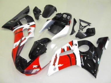 Carrocería Yamaha R6 98-02 - Rojo Blanco Negro