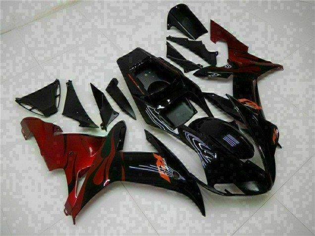 Completo ABS Plástico Yamaha R1 02-03 - Negro Completo ABS Plástico Yamaha R1 02-03 - Negro