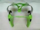 Inyección Kit Carenado Kawasaki ZX6R 00-02 - Verde Negro Inyección Kit Carenado Kawasaki ZX6R 00-02 - Verde Negro
