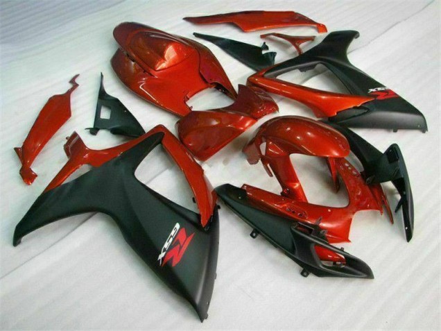 Inyección Kit Carenado Suzuki GSXR 600 / 750 K6 06-07 - Rojo Negro Inyección Kit Carenado Suzuki GSXR 600 / 750 K6 06-07 - Rojo Negro