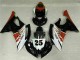 Inyección Kit Carenado Yamaha R6 08-16 - Blanco Negro Inyección Kit Carenado Yamaha R6 08-16 - Blanco Negro