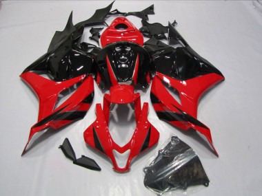 Inyección Kits Carenado Honda CBR 600 RR 09-12 - Rojo Negro