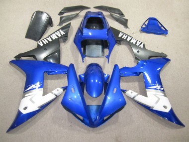 Inyección Kits Carenado Yamaha R1 02-03 - Azul Blanco