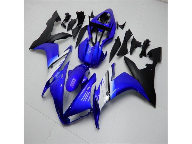 Inyección Kits Carenado Yamaha R1 04-06 - Azul Blanco Negro Inyección Kits Carenado Yamaha R1 04-06 - Azul Blanco Negro