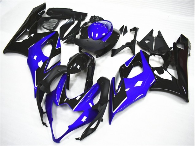 Kit Carenado ABS Completo Suzuki GSXR 1000 K5 05-06 - Azul Negro Kit Carenado ABS Completo Suzuki GSXR 1000 K5 05-06 - Azul Negro
