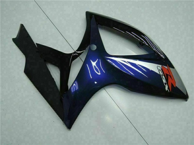 Kit Carenado ABS Completo Suzuki GSXR 600 / 750 K6 06-07 - Azul Negro Kit Carenado ABS Completo Suzuki GSXR 600 / 750 K6 06-07 - Azul Negro