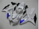 Kit Carenado ABS Completo Suzuki GSXR 600 / 750 K6 06-07 - Blanco Azul Kit Carenado ABS Completo Suzuki GSXR 600 / 750 K6 06-07 - Blanco Azul