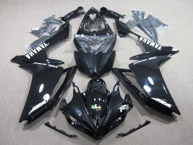 Kit Carenado ABS Completo Yamaha R1 07-08 - Negro Blanco Calcomanía