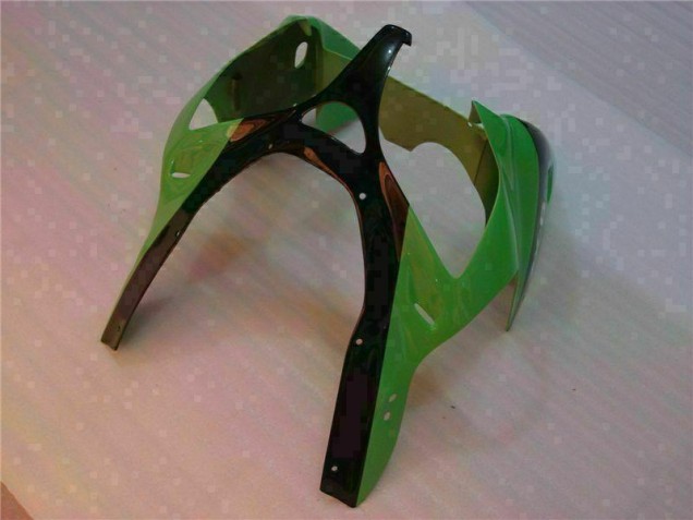 Kit Carenado Inyección Kawasaki ZX6R 00-02 - Verde Negro Kit Carenado Inyección Kawasaki ZX6R 00-02 - Verde Negro