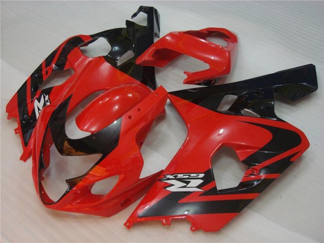 Kit Carenado Inyección Suzuki GSXR 600 / 750 K4 04-05 - Rojo Negro Kit Carenado Inyección Suzuki GSXR 600 / 750 K4 04-05 - Rojo Negro
