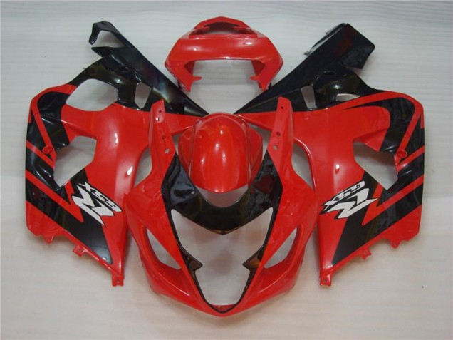 Kit Carenado Inyección Suzuki GSXR 600 / 750 K4 04-05 - Rojo Negro Kit Carenado Inyección Suzuki GSXR 600 / 750 K4 04-05 - Rojo Negro