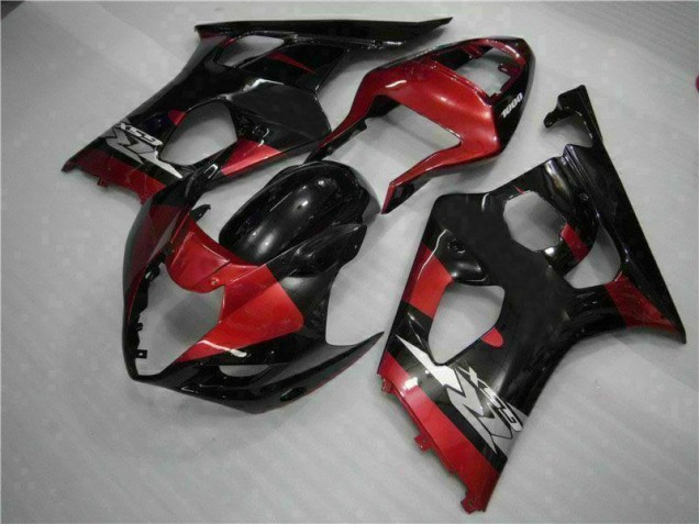 Kit Carenado Suzuki GSXR 1000 K3 03-04 - Rojo Negro Kit Carenado Suzuki GSXR 1000 K3 03-04 - Rojo Negro