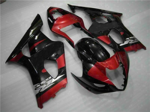 Kit Carenado Suzuki GSXR 1000 K3 03-04 - Rojo Negro Kit Carenado Suzuki GSXR 1000 K3 03-04 - Rojo Negro