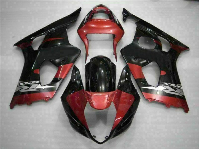 Kit Carenado Suzuki GSXR 1000 K3 03-04 - Rojo Negro Kit Carenado Suzuki GSXR 1000 K3 03-04 - Rojo Negro