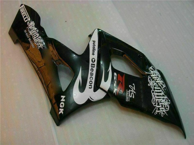 Kit Carenado Suzuki GSXR 1000 K5 05-06 - Blanco Negro Kit Carenado Suzuki GSXR 1000 K5 05-06 - Blanco Negro