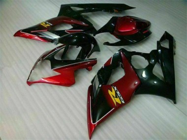 Kit Carenado Suzuki GSXR 1000 K5 05-06 - Rojo Negro