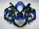 Kit Carenado Suzuki GSXR 600 / 750 K1 K2 K3 01-03 - Azul Negro Kit Carenado Suzuki GSXR 600 / 750 K1 K2 K3 01-03 - Azul Negro