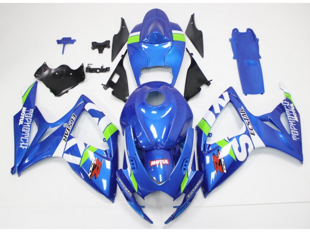 Kit Carenado Suzuki GSXR 600 / 750 K6 06-07 - Azul Blanco Kit Carenado Suzuki GSXR 600 / 750 K6 06-07 - Azul Blanco