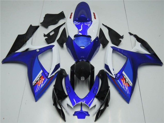 Kit Carenado Suzuki GSXR 600 / 750 K6 06-07 - Blanco Azul Kit Carenado Suzuki GSXR 600 / 750 K6 06-07 - Blanco Azul