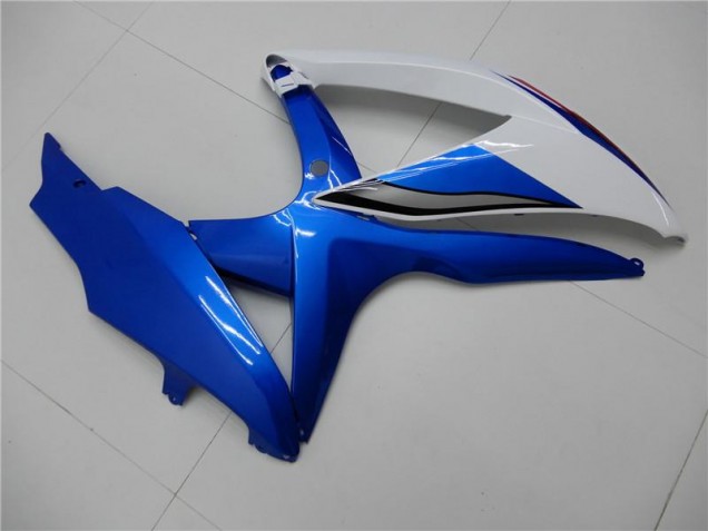 Kit Carenado Suzuki GSXR 600 / 750 K8 08-10 - Blanco Azul Kit Carenado Suzuki GSXR 600 / 750 K8 08-10 - Blanco Azul