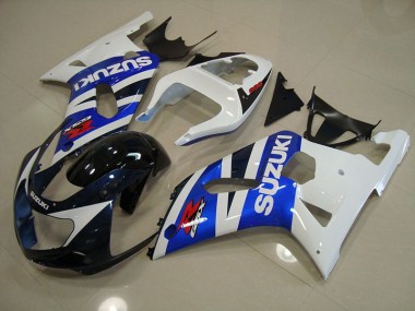 Kit Carenado Suzuki GSXR 750 K1 K2 K3 01-03 - Azul Blanco