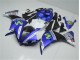 Kit Carenado Yamaha R1 12-14 - Azul Blanco Negro Kit Carenado Yamaha R1 12-14 - Azul Blanco Negro