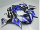 Kit Carenado Yamaha R1 12-14 - Azul Blanco Negro Kit Carenado Yamaha R1 12-14 - Azul Blanco Negro