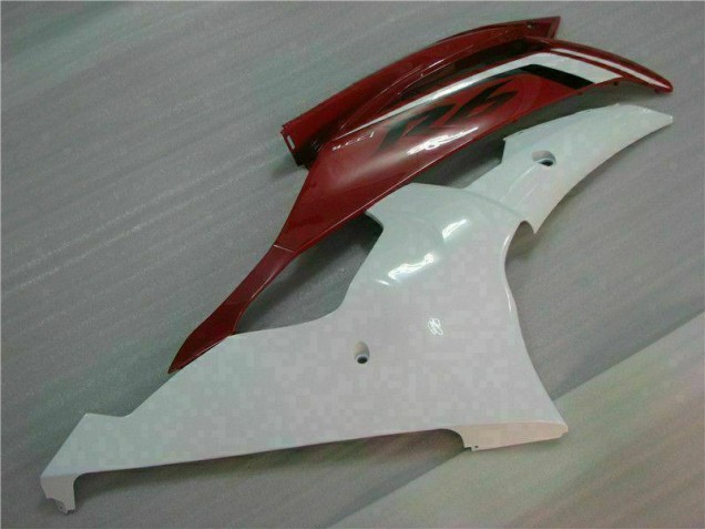 Kit Carenado Yamaha R6 08-16 - Rojo Blanco Kit Carenado Yamaha R6 08-16 - Rojo Blanco