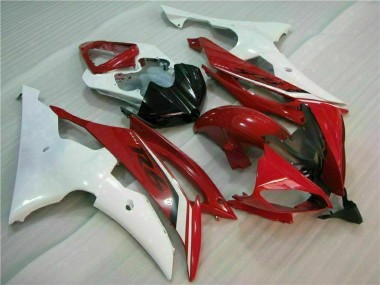 Kit Carenado Yamaha R6 08-16 - Rojo Blanco