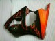 Kit Completo Carenado Kawasaki ZX6R 00-02 - Negro Rojo Llama Kit Completo Carenado Kawasaki ZX6R 00-02 - Negro Rojo Llama