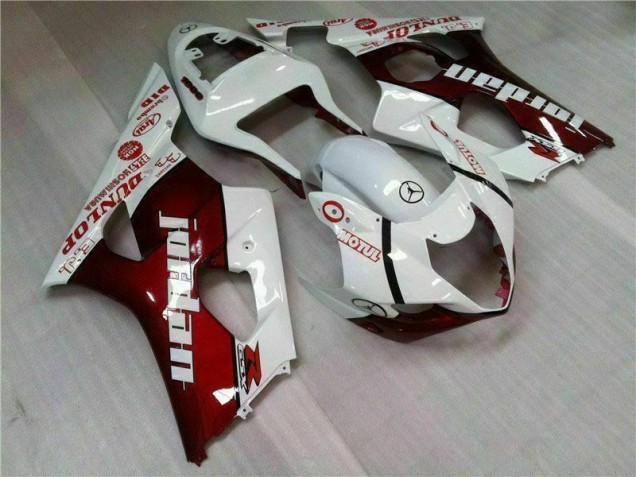 Kit Completo Carenado Suzuki GSXR 1000 K3 03-04 - Rojo Blanco Kit Completo Carenado Suzuki GSXR 1000 K3 03-04 - Rojo Blanco