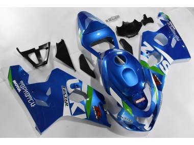 Kit Completo Carenado Suzuki GSXR 600 / 750 K4 04-05 - Azul Blanco