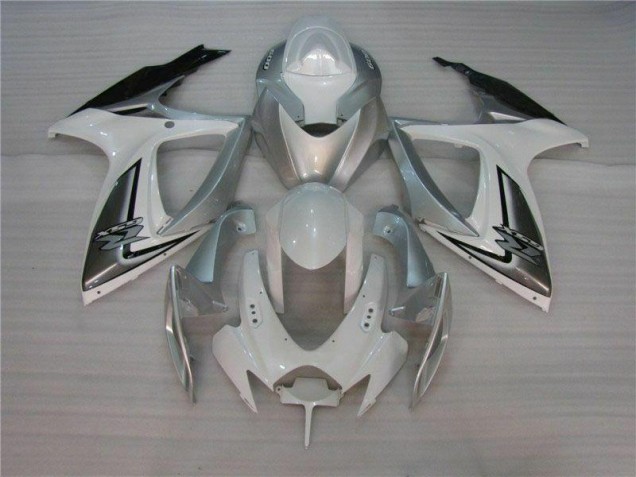 Kit Completo Carenado Suzuki GSXR 600 / 750 K6 06-07 - Blanco Plata Kit Completo Carenado Suzuki GSXR 600 / 750 K6 06-07 - Blanco Plata