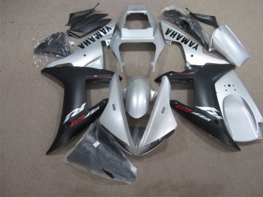 Kit Completo Carenado Yamaha R1 02-03 - Negro Plata