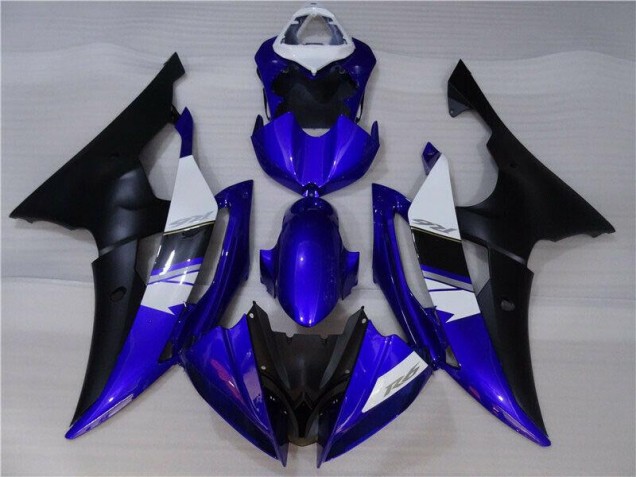 Kit Completo Carenado Yamaha R6 08-16 - Azul Negro Kit Completo Carenado Yamaha R6 08-16 - Azul Negro