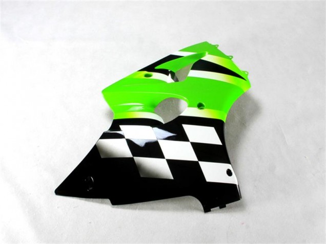 Kits ABS Carenado Kawasaki ZX6R 00-02 - Verde Negro Blanco Kits ABS Carenado Kawasaki ZX6R 00-02 - Verde Negro Blanco