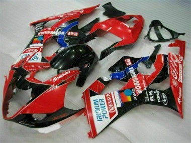 Kits ABS Carenado Suzuki GSXR 1000 K3 03-04 - Rojo