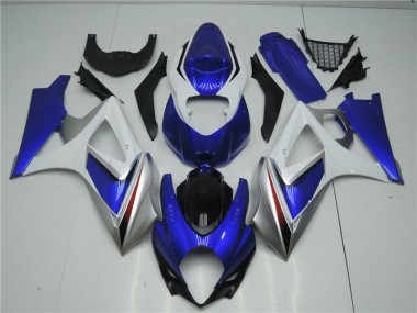 Kits ABS Carenado Suzuki GSXR 1000 K7 07-08 - Azul Blanco